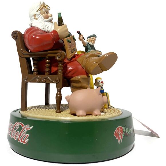 Coca Cola Santa Claus Mechanical Bank 1984 2nd in Series by Ertl in Original Box - Picture 4 of 12
